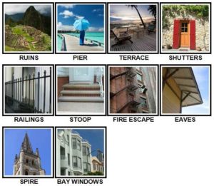 100 Pics Architecture Level 41-50 Answers | 100 Pics Answers